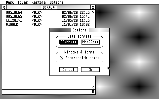 Tracked! atari screenshot